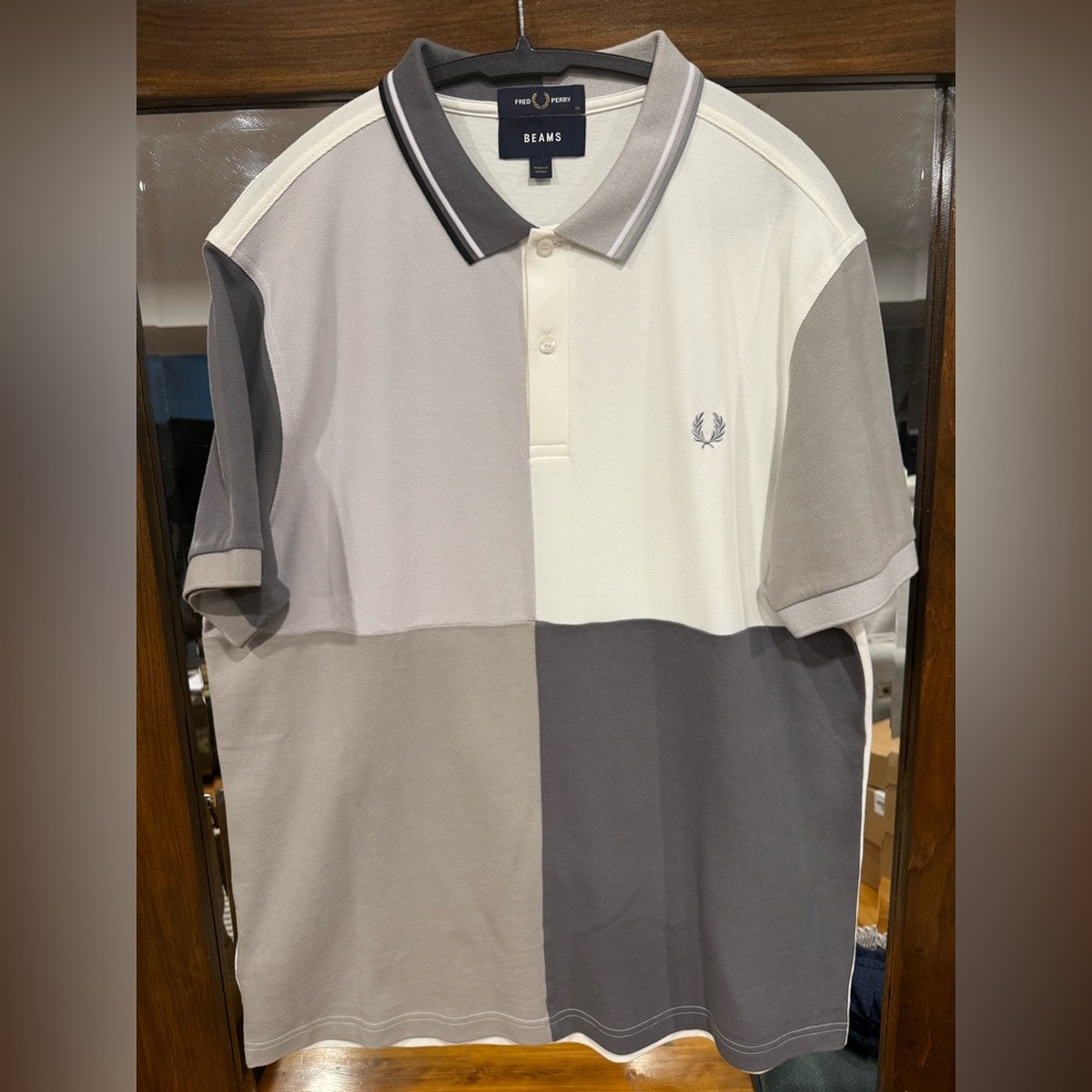 NWOT Fred Perry x Beams Polo Shirt